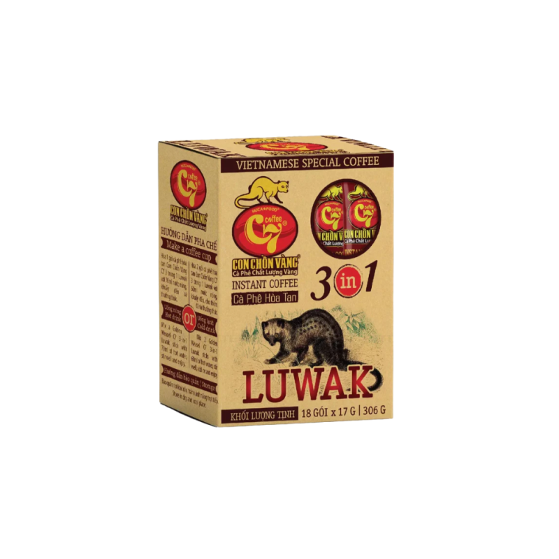 C7 루왁커피 족제비 위즐 커피 306g (Luwak)