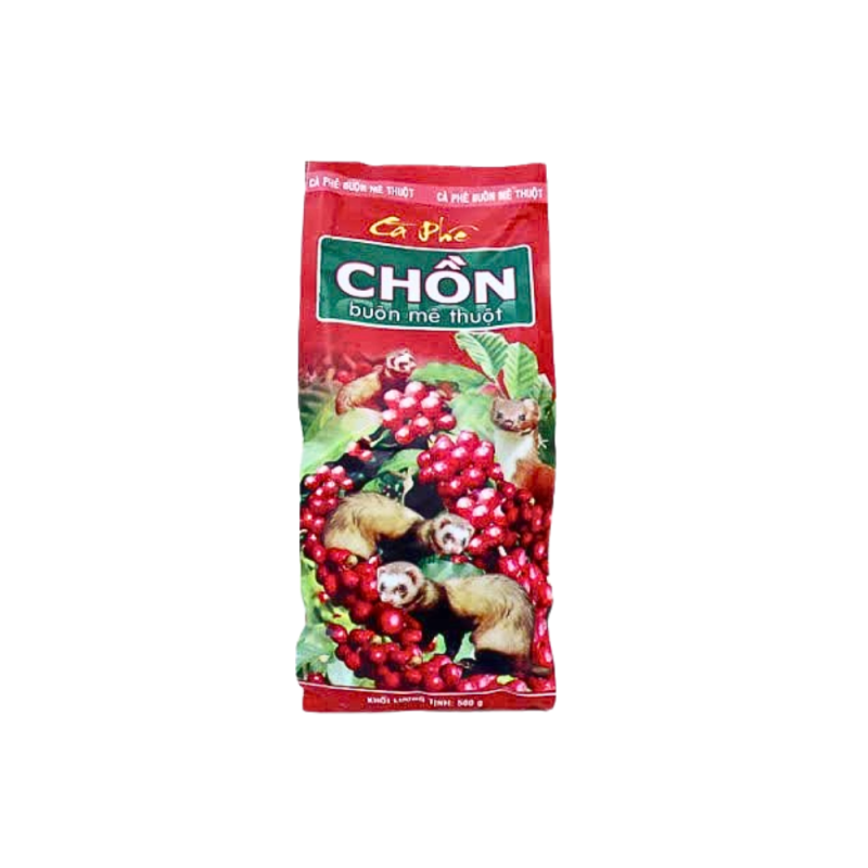 베트남 위즐커피 족제비 루왁 커피 분쇄 500g (chồn đỏ)