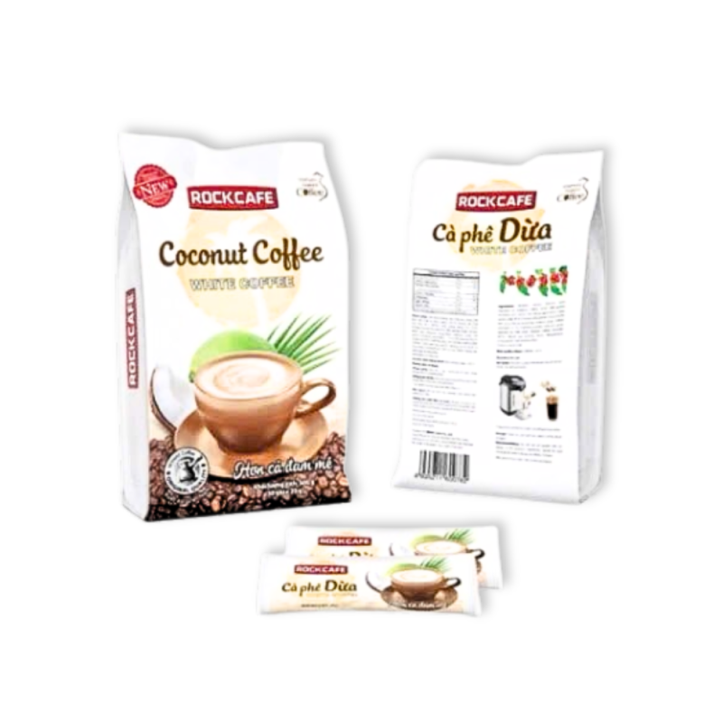 코코넛 커피 락카페 coconut 화이트 커피믹스 쓰어다, 240g (Rock coffee)