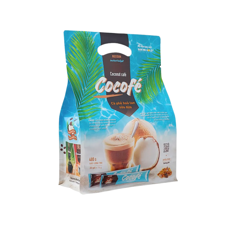 렉선 코코페 코코넛 쓰어다 커피 30개입 480G (Cocofe túi 480g)