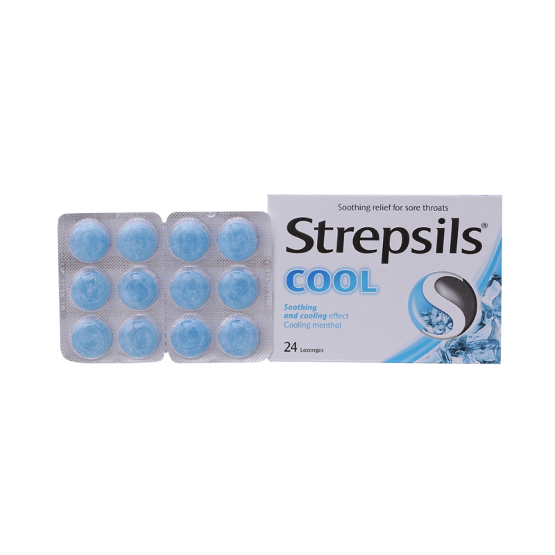 스트렙실 쿨 Strepsils Cool (파랑)