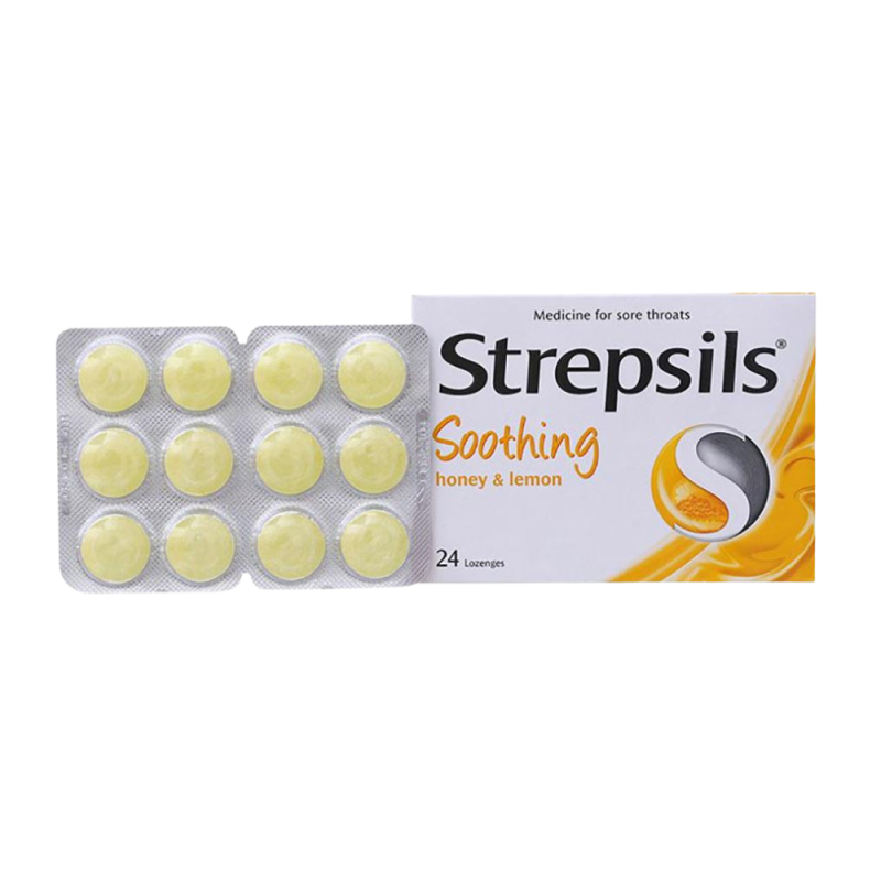 스트렙실 레몬 Strepsils Soothing vàng (노랑)