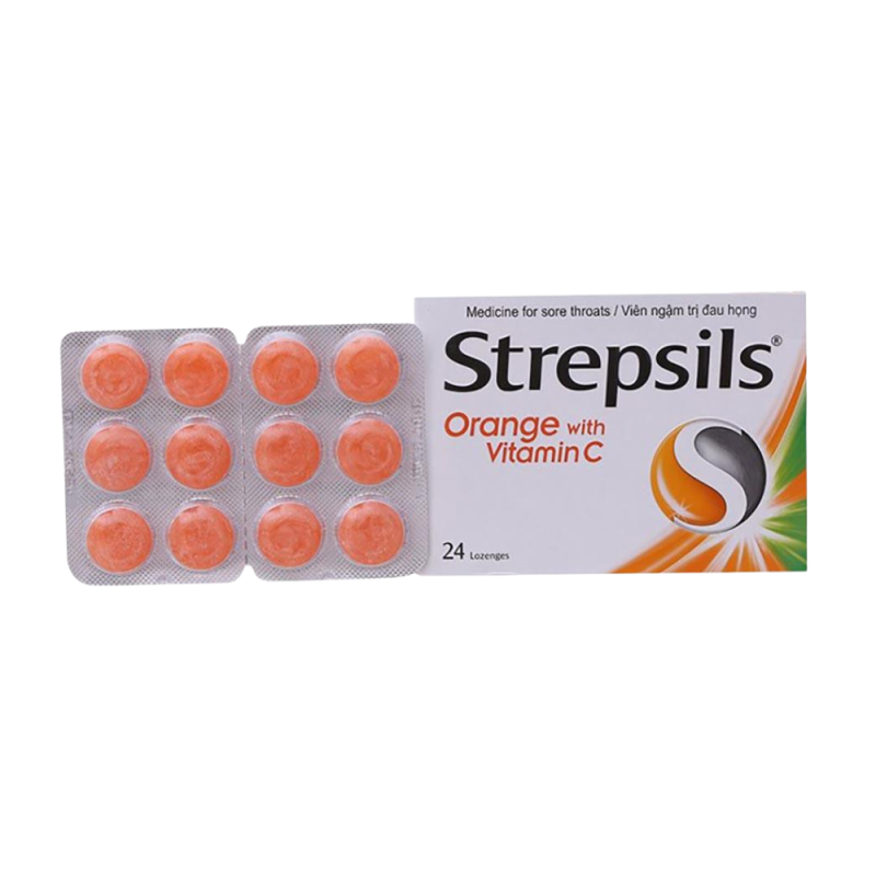 스트렙실 오렌지 Strepsils Orange cam
