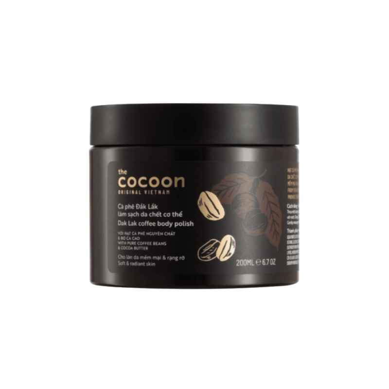 커피 스크럽 200ml 바디용 (tẩy da chết body)