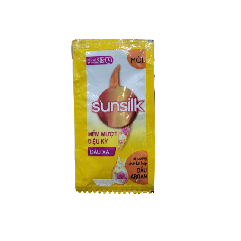 Sunsilk 골드린스 한줄에 10개 (sunsilk dầu xả dây vàng)