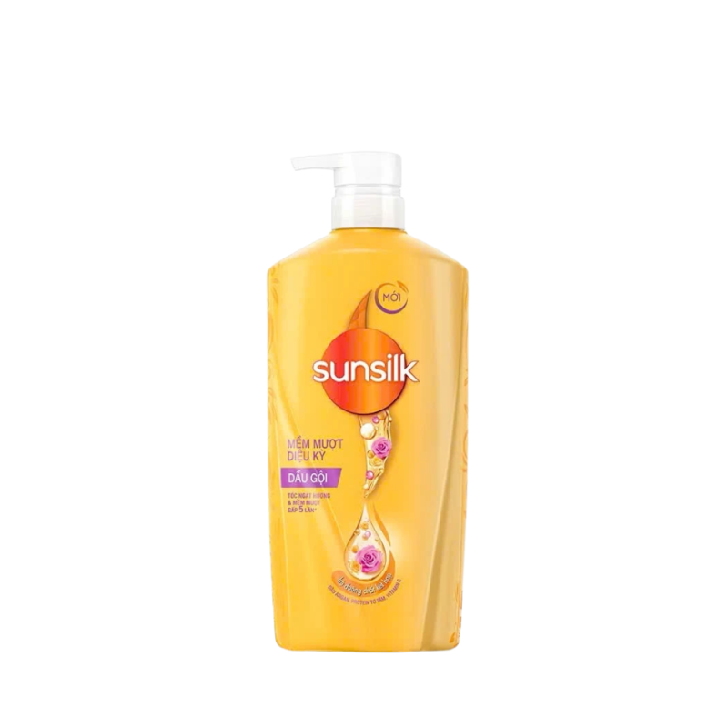 옐로우 대용량 썬실크 샴푸 900g (dầu gội sunsilk vàng)
