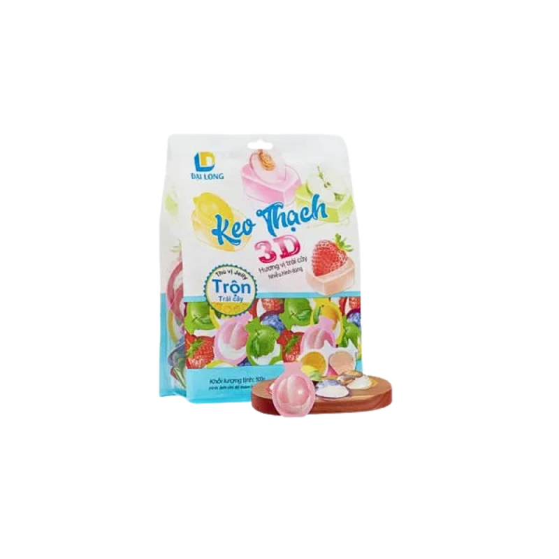 다이롱 케오데오 껍질벗긴 과일 젤리 믹스 500g