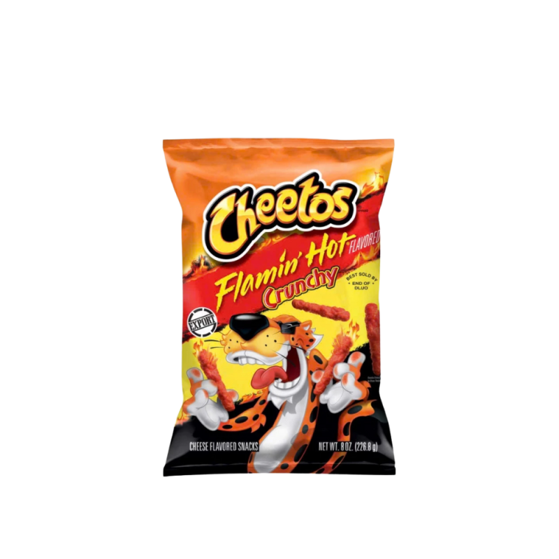 미국 치토스 플레이밍 매운맛 크런치 226g 대용량 (cheetos flamin hot crunchy)