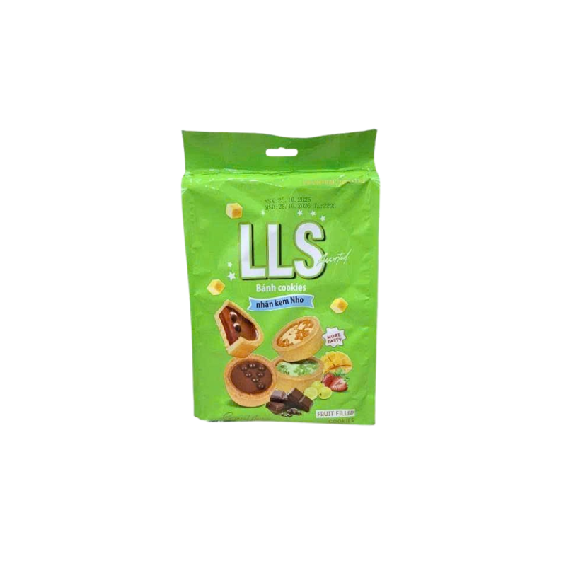 베트남 LSS 크림 쿠키 포도맛 220g (LLS kem nho)