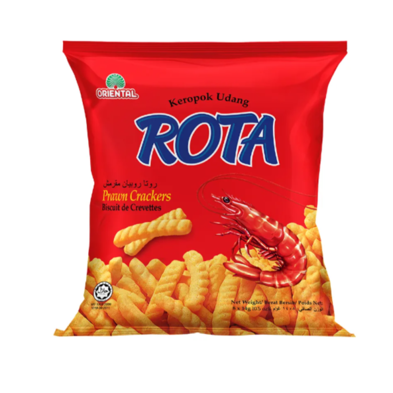 L-로타 오리엔탈 스낵 새우 맛 112G (8개입x14G)