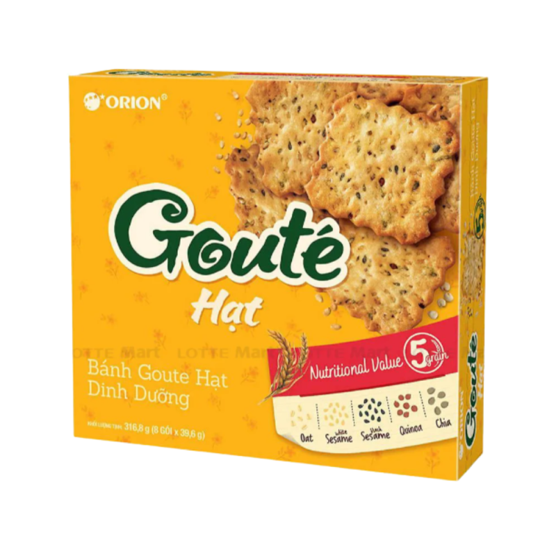 L-Goute 영양 넛 크래커 316.8G (39.6Gx8개입)