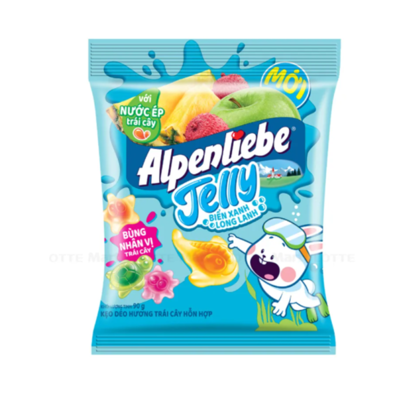 L-알펜리베 젤리캔디 글리터 블루씨맛 90G