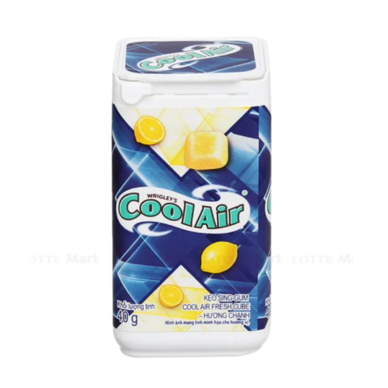 L-껌 쿨에어 후레쉬 큐브 레몬맛 40G