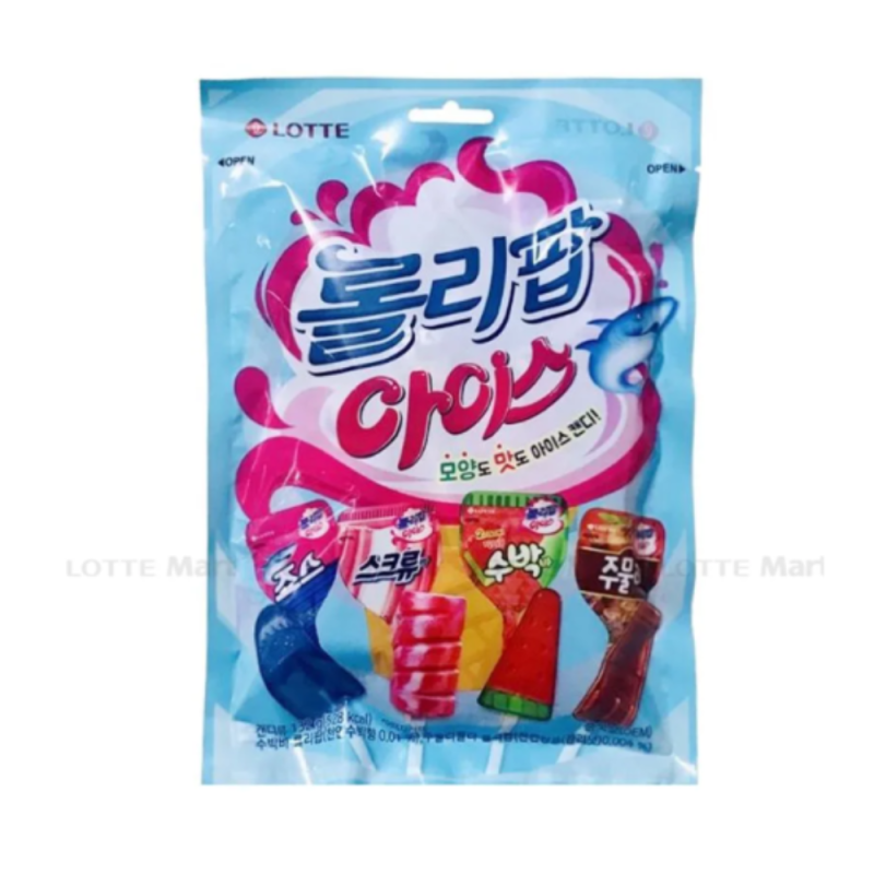 L-롯데 롤리팝 아이스 캔디 132G