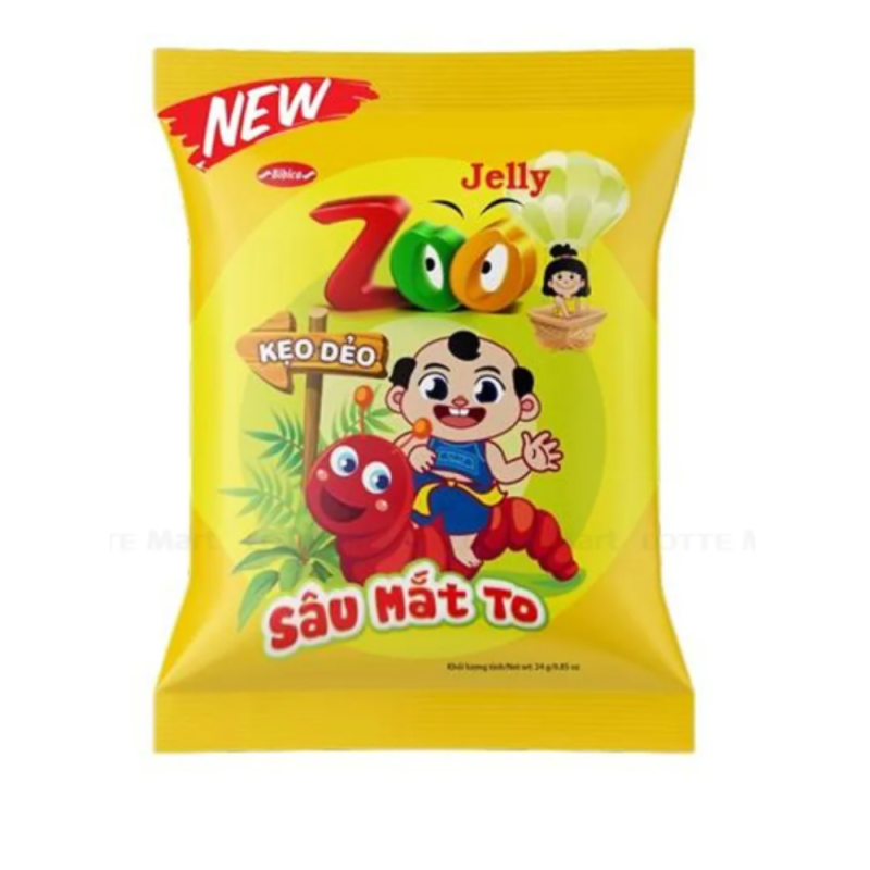 L-Zoo 벌레모양 젤리 96G