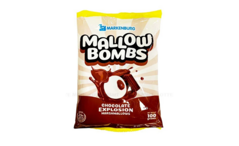 L-MARKENBURG 밤스 초코릿맛 마시멜로 캔디 100G