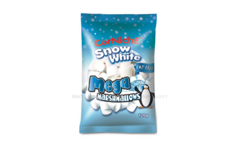 L-CorNichE 마시멜로 스노우 화이트 캔디 120G