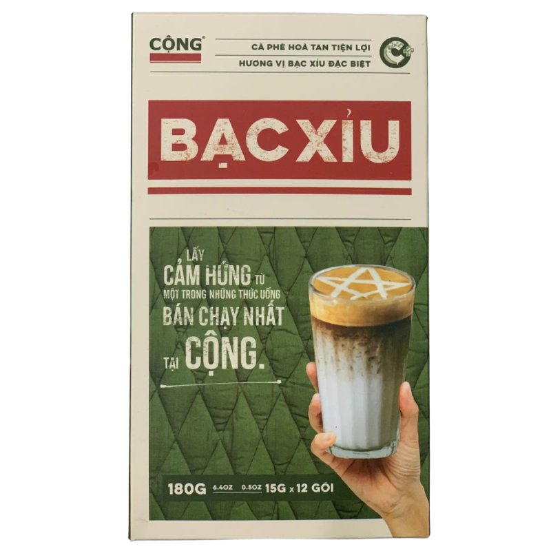 베트남 박시유 코코넛커피 180g (15g x 12개입)