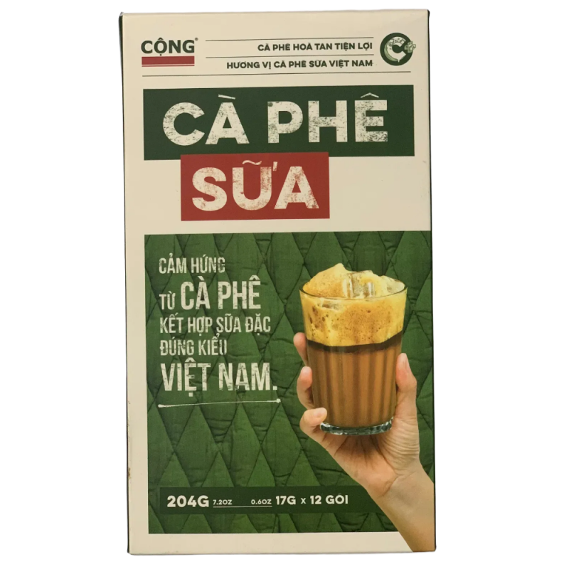 베트남 콩카페 연유커피 204g (17g x 12개입)