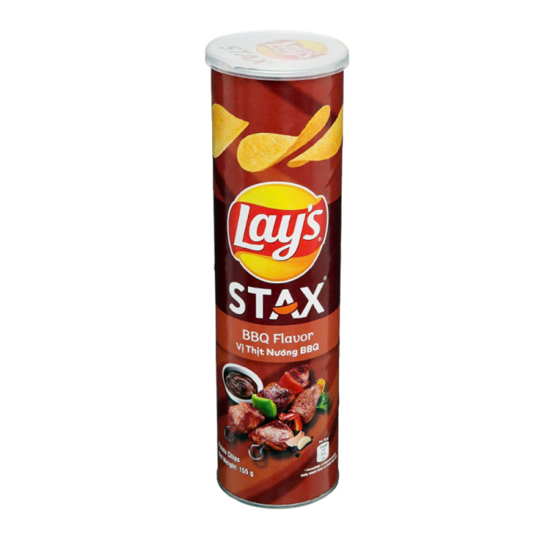 A-레이즈 스택스 감자 스낵 구운 갈비맛 150g(Snack khoai tây Lay’s Stax vị sườn nướng 150g)
