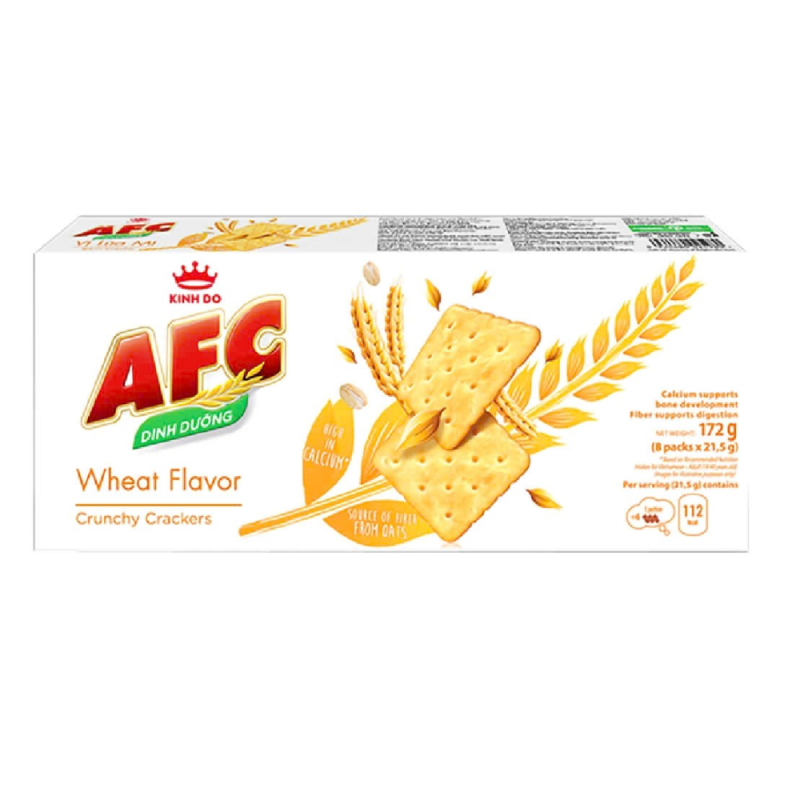 A-AFC 밀 크래커 172g (Bánh cracker AFC lúa mì 172g)