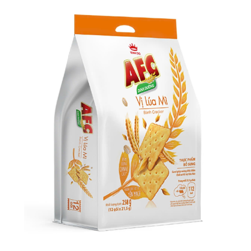 A-AFC 밀 크래커 258g (Bánh cracker AFC lúa mì 258g)