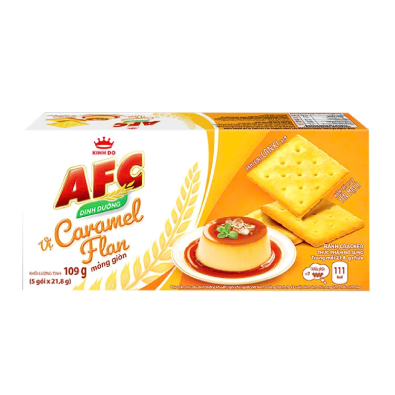 A-AFC 카라멜 플랜 크래커 109g(Bánh cracker AFC caramel flan 109g)