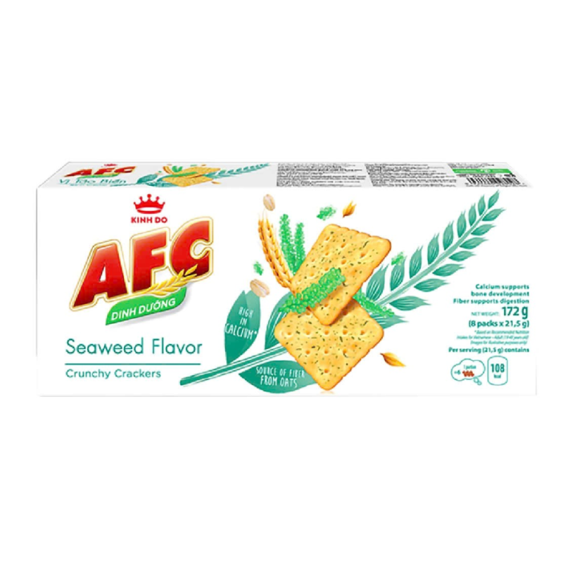 A-AFC 해초 크래커 172g (Bánh cracker AFC tảo biển 172g)