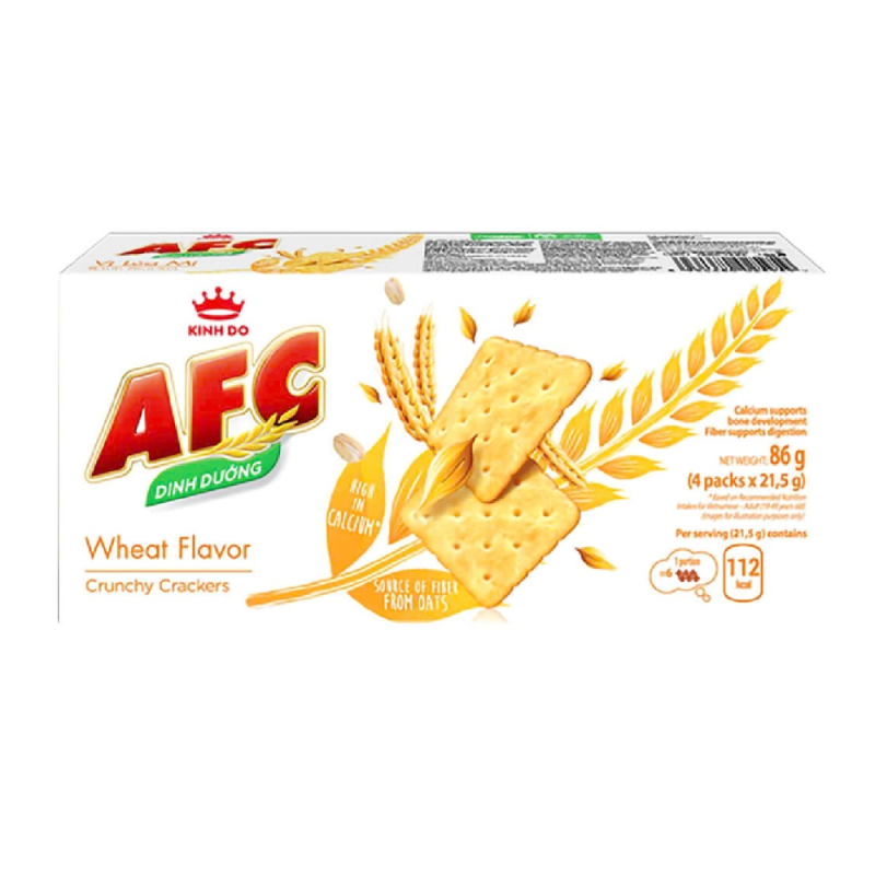 A-AFC 밀 크래커 86g (Bánh cracker AFC lúa mì 86g)