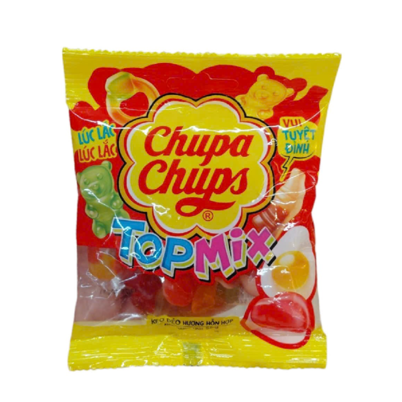 A-츄파춥스 5가지 맛 혼합 젤리 56g (Kẹo dẻo chupa chups 5 mix hương hỗn hợp 56g)