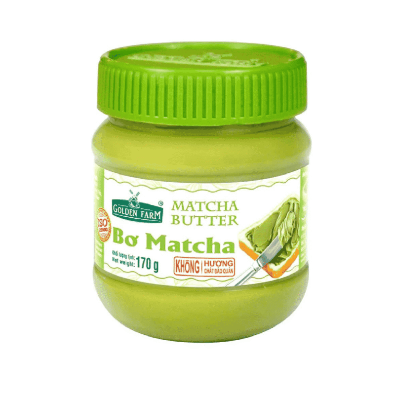 A-Golden Farm 말차 버터 170G (Bơ Matcha Golden Farm Hũ 170g)