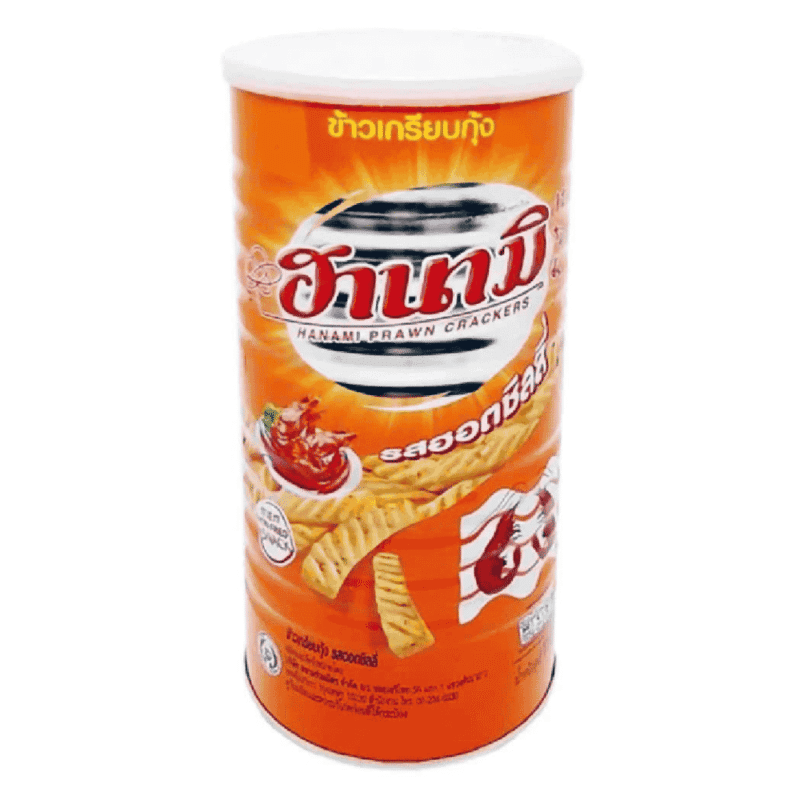 A-하나미 매운 새우 스낵 110g (Bánh snack tôm ớt Hanami 110g)