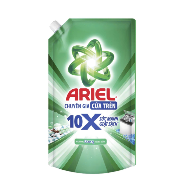 A-아리엘 탑 로드 세탁세제 10배 세척력 1.48kg (Nước giặt Ariel "Cửa trên" 10X sức mạnh giặt sạch 1.48kg)