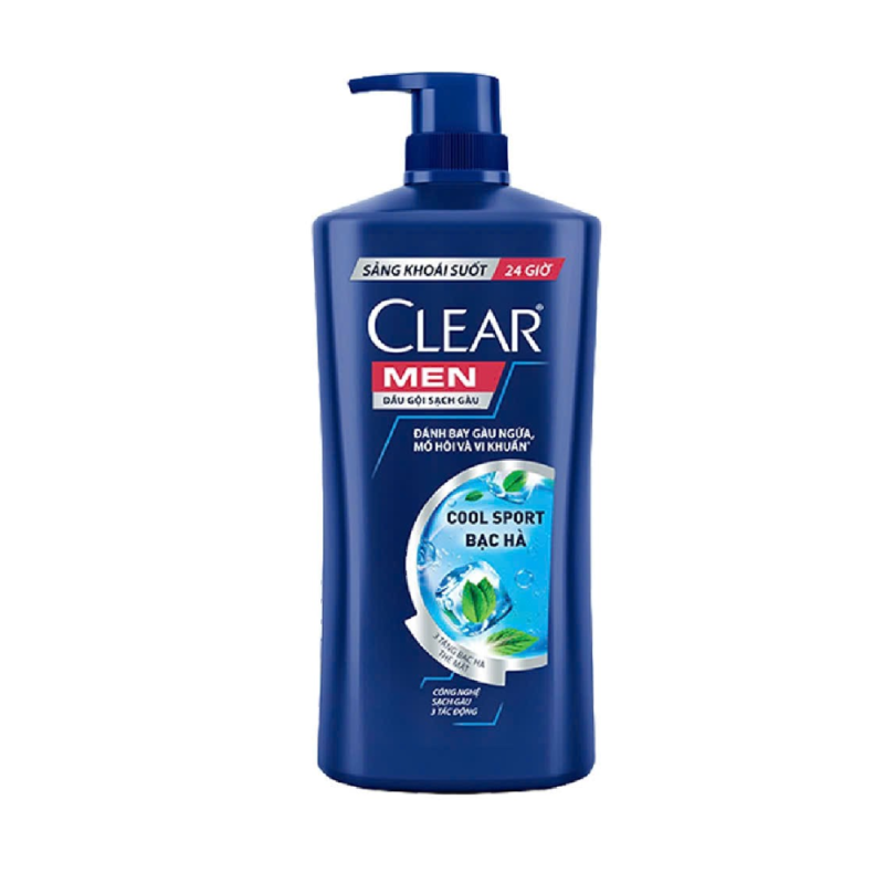 A-클리어맨 쿨스포츠 민트 샴푸 630g(Dầu gội Clear men cool sport bạc hà 630G)