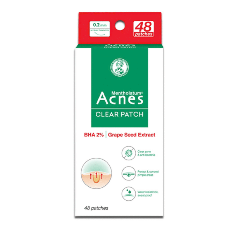 A-여드름 패치, 48개입 (Miếng dán mụn Acnes 48 miếng)