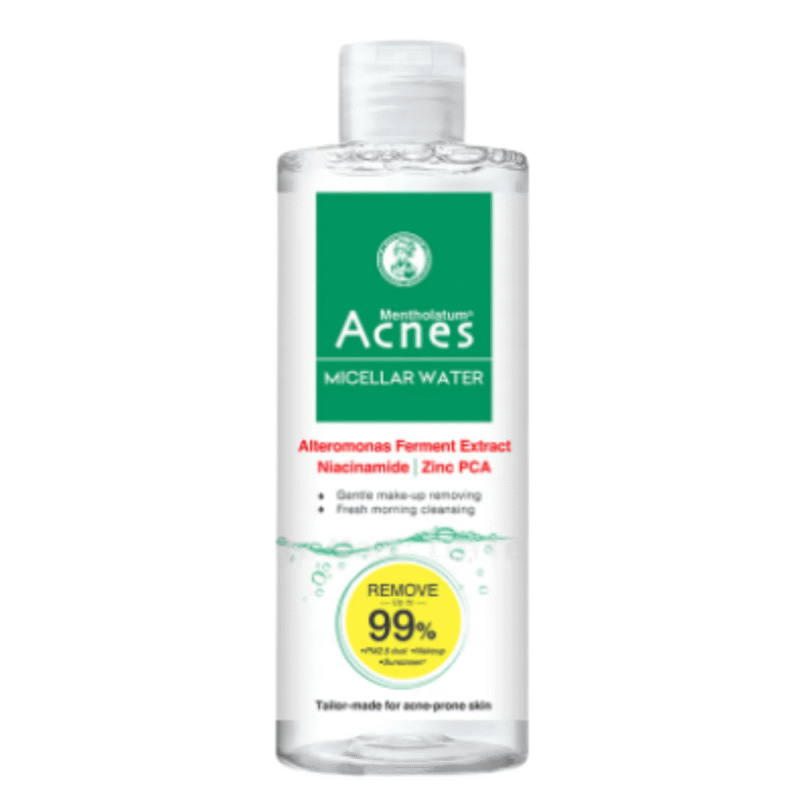 L-Acnes 여드름성 피부를 위한 미셀라 클렌징워터 220ml (Dung Dịch Tẩy Trang Acnes Micellar Water Cho Da Mụn Chai 220ml)
