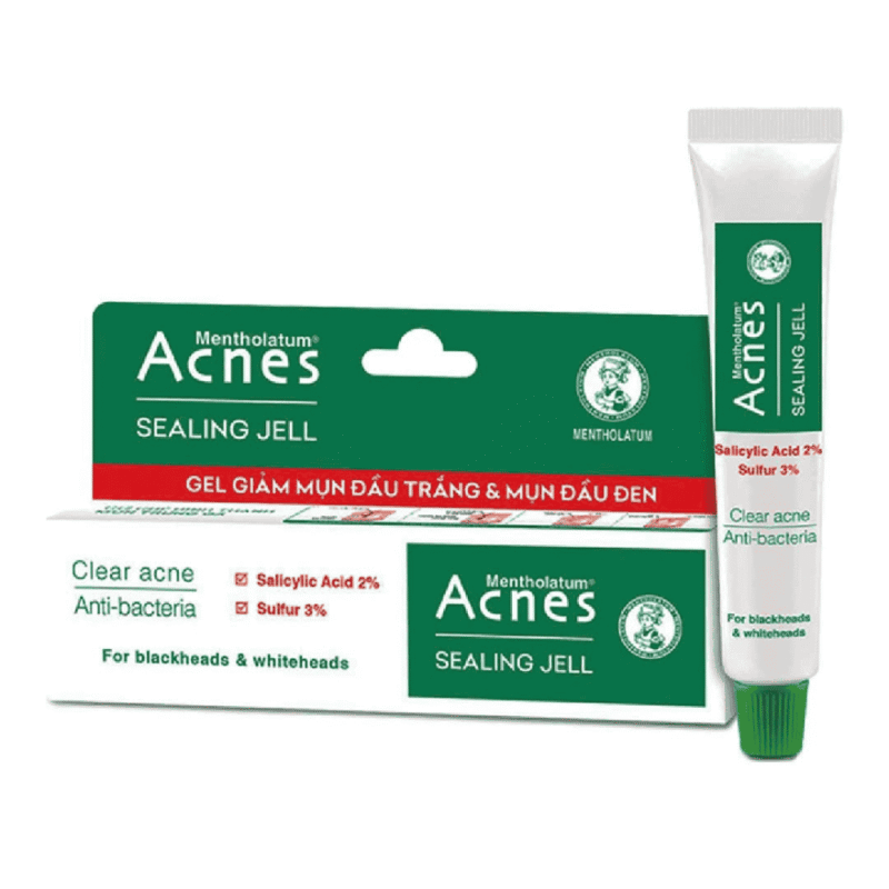 A-아크네스 실링 젤 18g - 여드름 치료 및 항염 제품 (Sản phẩm trị mụn, kháng viêm Acnes Sealing gel 18g)