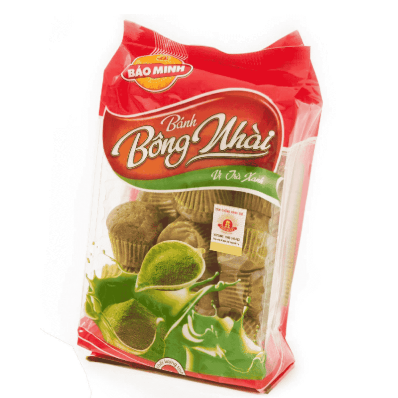 A-녹차맛 재스민꽃 케이크, 180g (Bánh bông nhài vị trà xanh 180g)