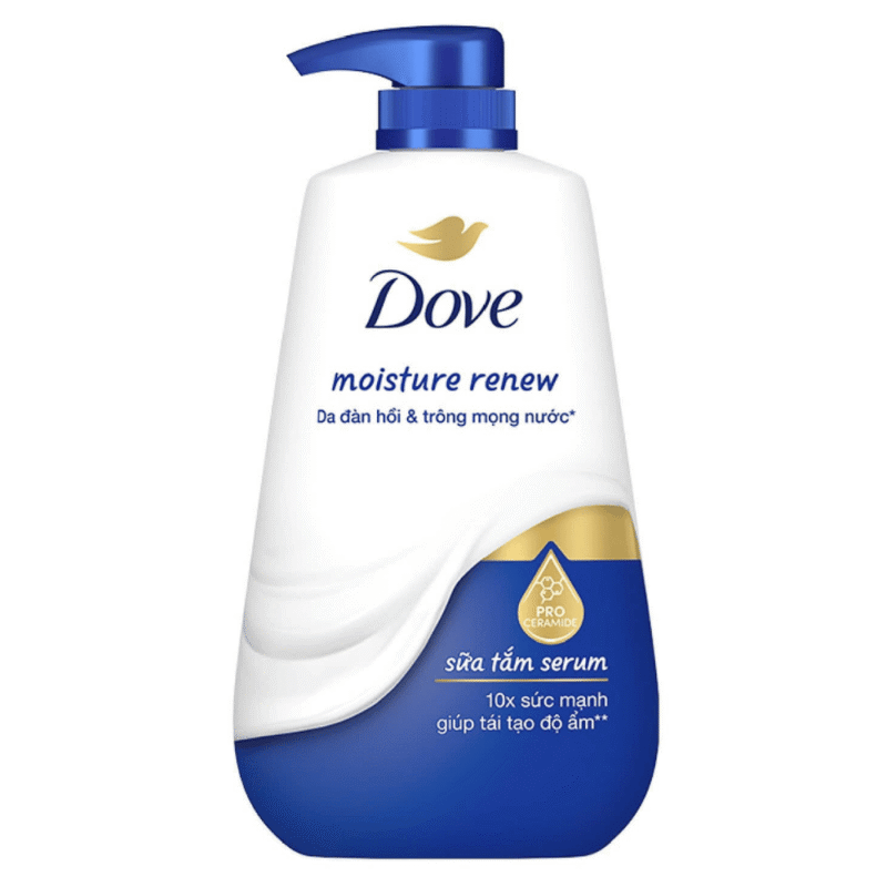 A-도브 모이스처라이징 세럼 바디워시 500g (Sữa tắm serum Dove tái tạo độ ẩm 500g)