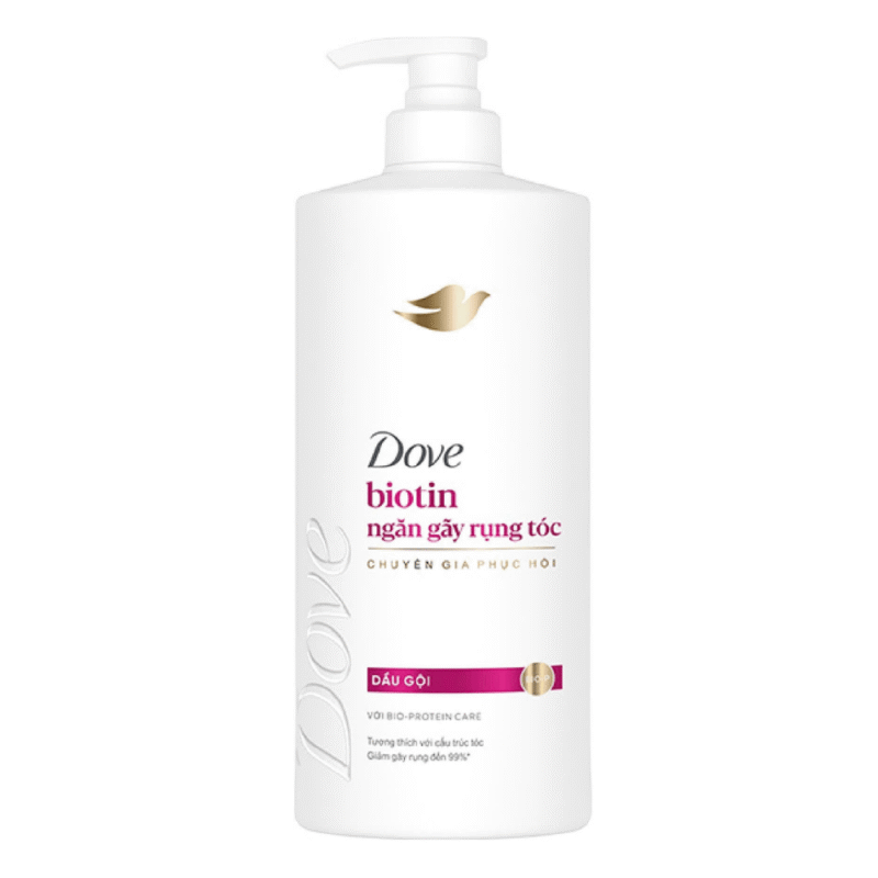 A-도브 비오틴 모발 손상 방지 샴푸 640g (Dầu gội Dove Biotin ngăn gãy rụng tóc 640g)