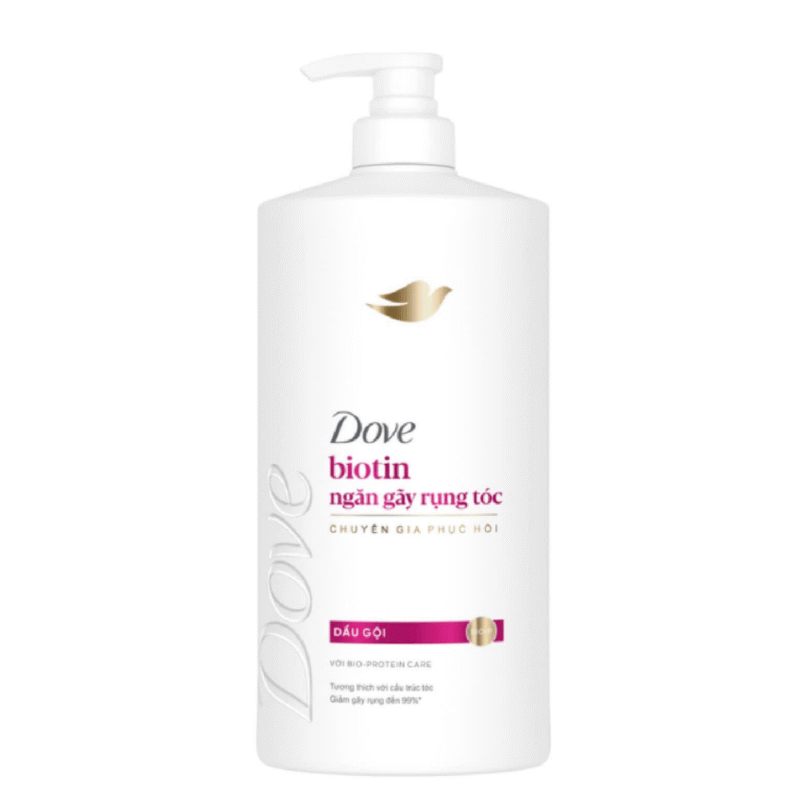 A-도브 비오틴 모발 손상 방지 샴푸 640g (Dầu gội Dove Biotin ngăn gãy rụng tóc 640g)