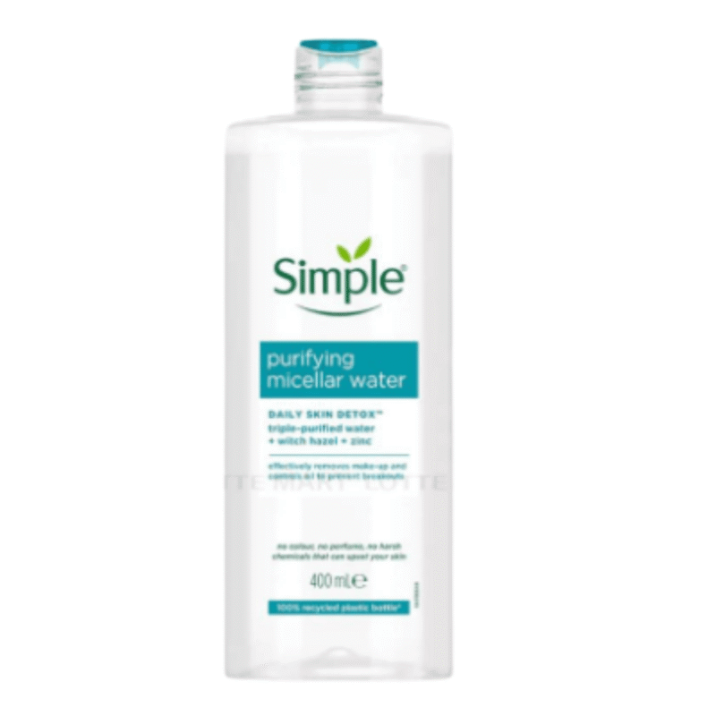 L-Simple 여드름 피부용 퓨리파잉 미셀라 워터 400ml(Nước Tẩy Trang Simple Purifying Micellar Water Cho Da Mụn Chai 400ml)