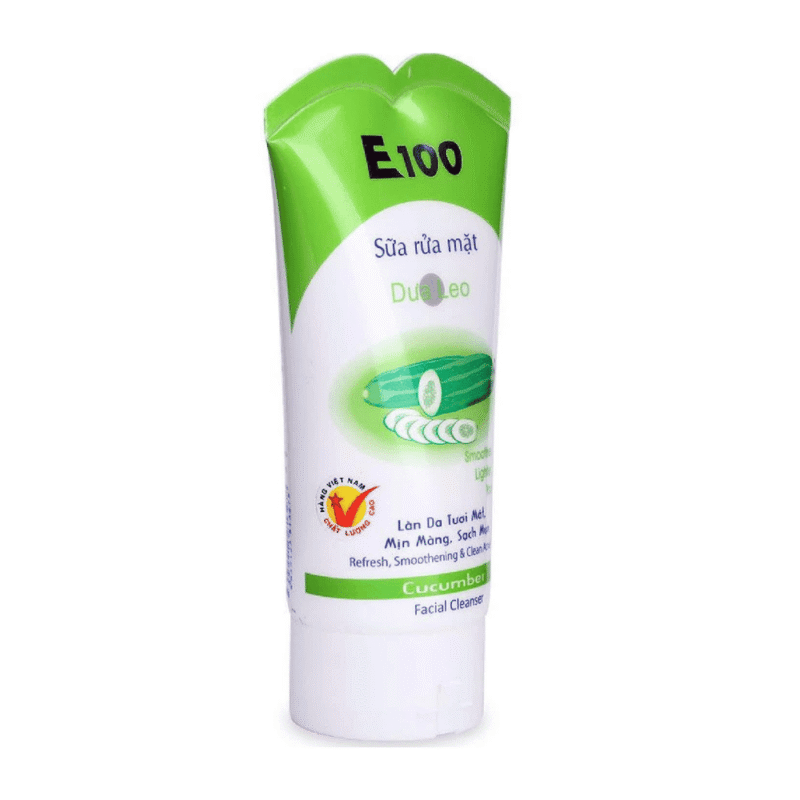 A-E100 오이 페이셜 클렌저 100g (Sữa rửa mặt E100 dưa leo 100g)