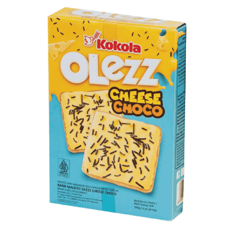 A-코콜라 올레즈 치즈 초코 비스킷 100g (Bánh Kokola Olezz Cheese Choco 100g)