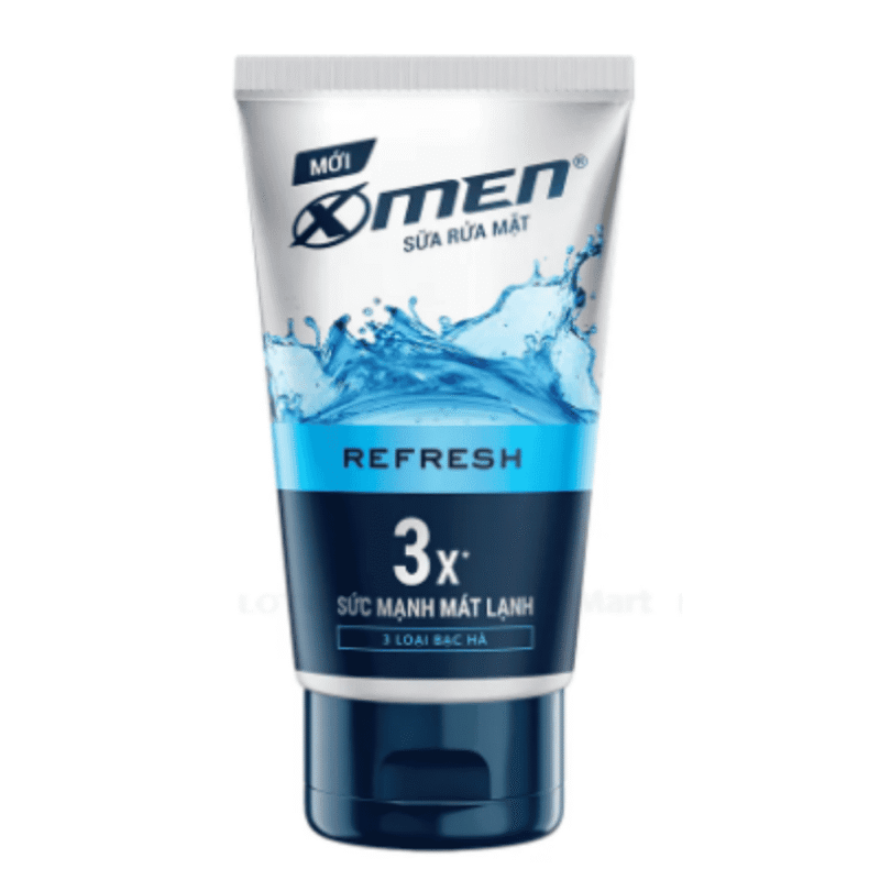 L-Xmen Go 리프레쉬 클렌징 폼 100G (Sữa Rửa Mặt XMen Go Fresh 100g)