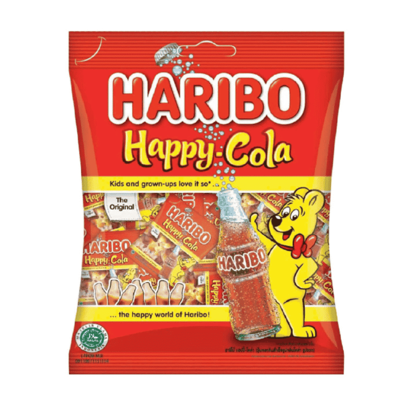 A-하리보 해피콜라 구미캔디 200g (Kẹo dẻo Haribo Happy Cola 200g)