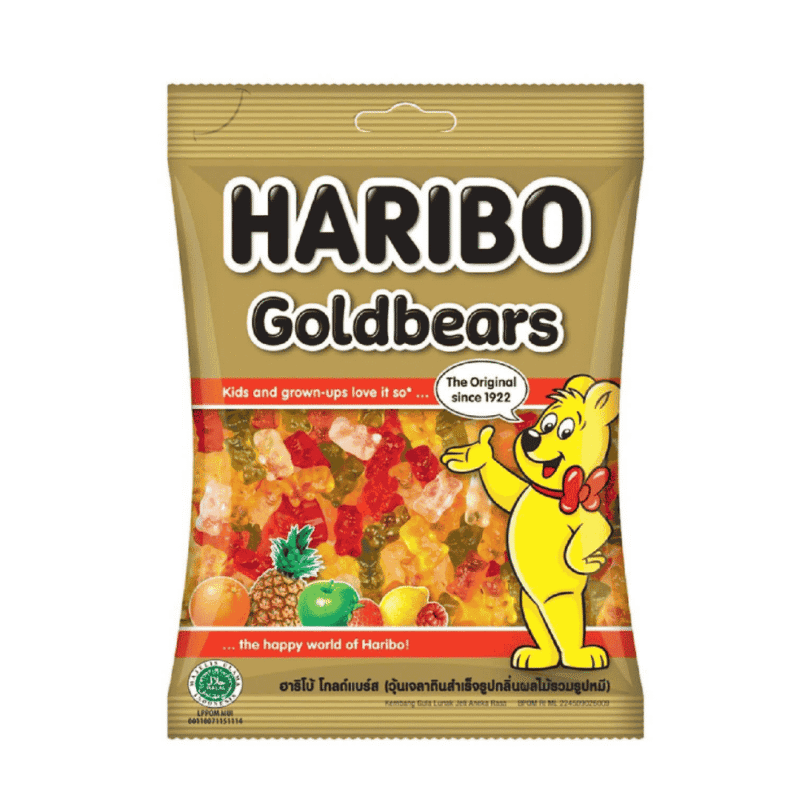 A-하리보 골드베어 구미 캔디 160g (Kẹo dẻo Haribo Goldbears 160g)