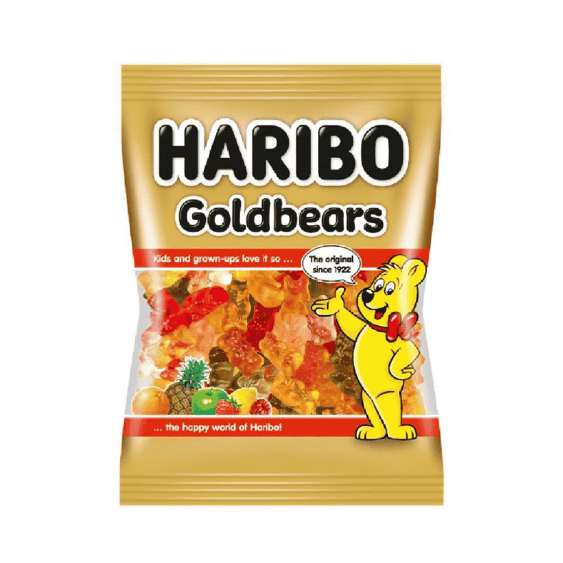 A-하리보 골드베어 구미 캔디 25g (Kẹo dẻo Haribo Goldbears 25g)
