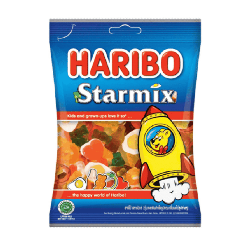A-하리보 스타믹스 구미캔디 80g (Kẹo dẻo Haribo Star Mix 80g)