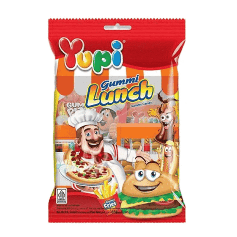 A-유피 구미 런치 65g (Kẹo dẻo Yupi Gummy Lunch 65g)